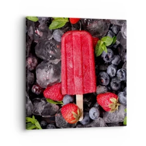 Schilderen op canvas - De smaak van hete zomer - 30x30 cm