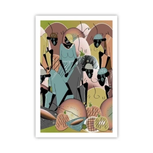 Poster - Er komt een geweldige vakantie aan - 61x91 cm