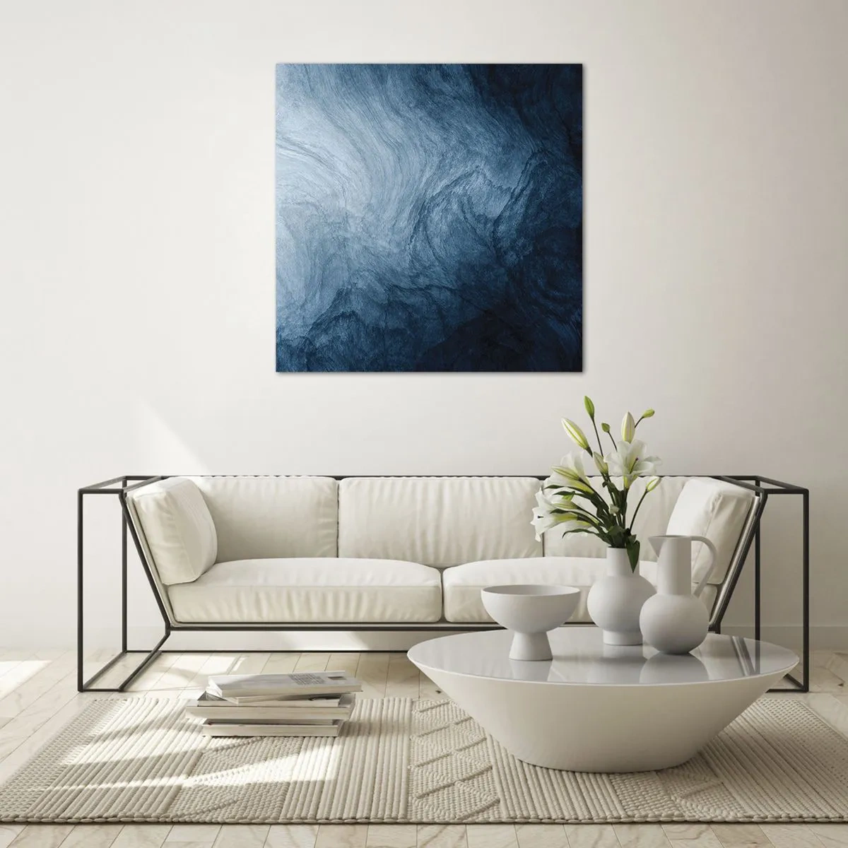 Schilderen op glas - diep reiken - 40x40 cm
