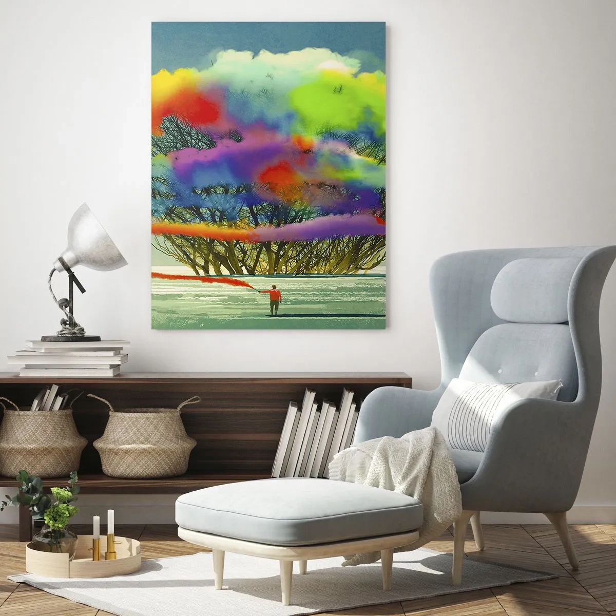 Schilderen op glas - Breng deze wereld tot leven - 70x100 cm
