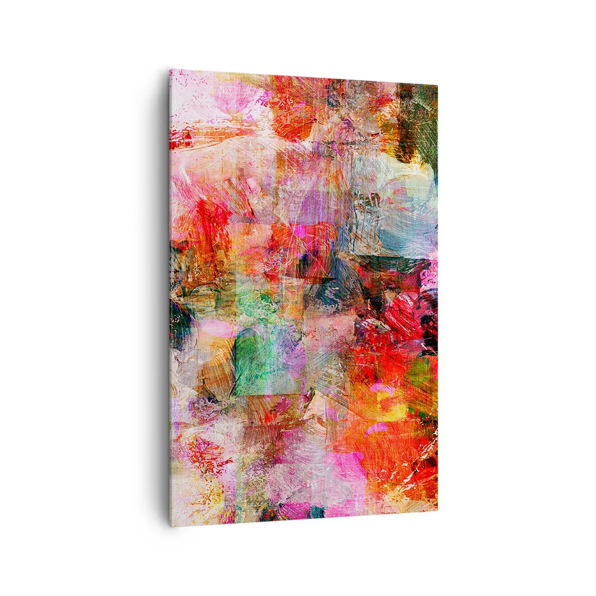 Schilderen op canvas - Een reis door de rozen - 80x120 cm