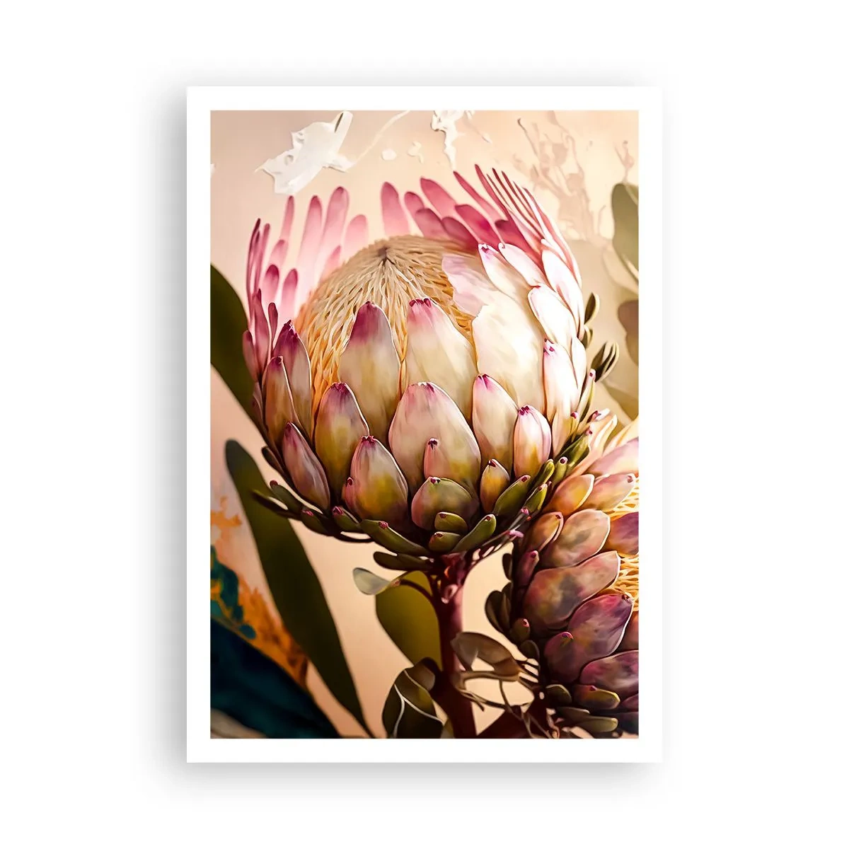 Poster - Teeder omarmd - 70x100 cm