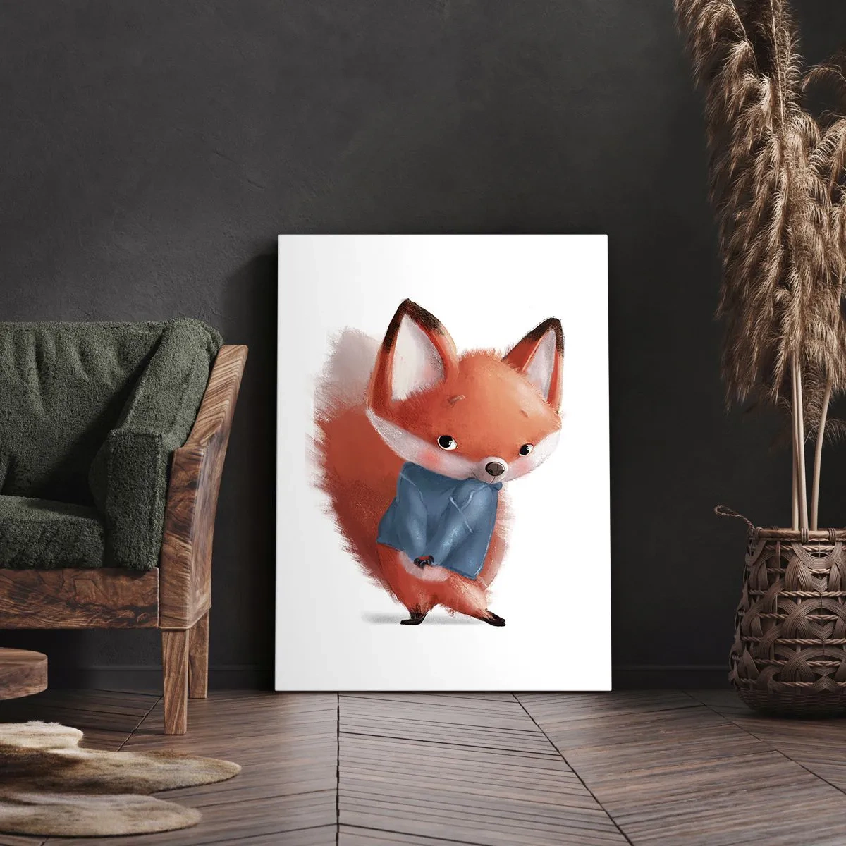 Schilderen op canvas - Past het bij me? - 50x70 cm