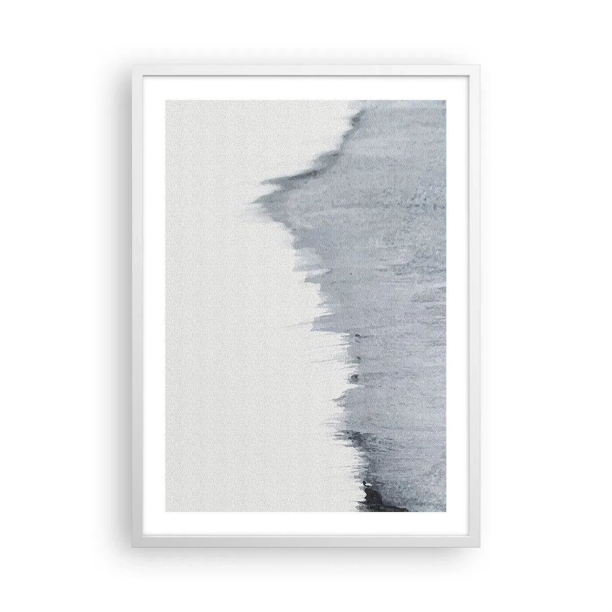 Poster in een witte lijst - Mysterieuze tekst - 50x70 cm