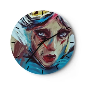 Wandklok - Klok - Straatvechter - 40x40 cm