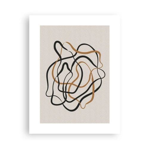 Poster - Alles ging mis - 30x40 cm