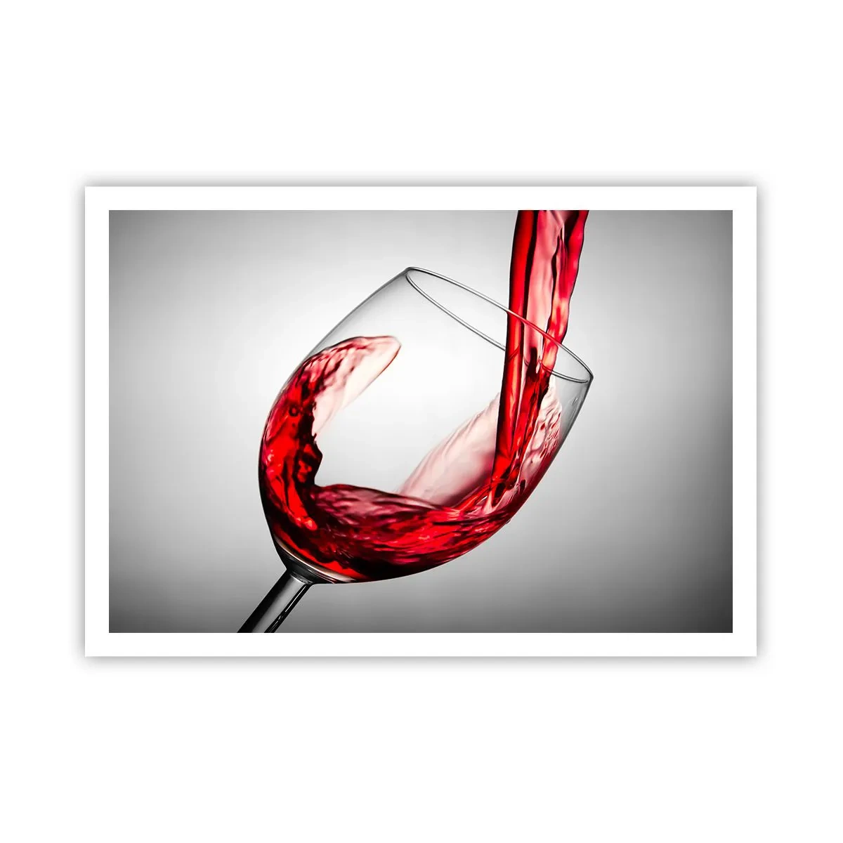 Poster - Kleur - beweging - geluid - 100x70 cm