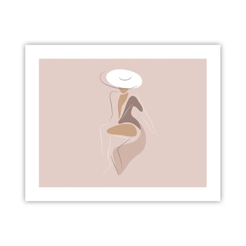 Poster - Een dame zijn - 50x40 cm