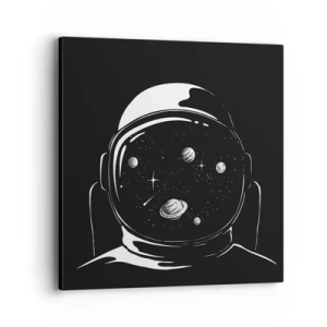 Schilderen op canvas - Mooi uitzicht - 40x40 cm