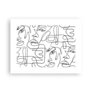 Poster - In verwarde emoties - 40x30 cm
