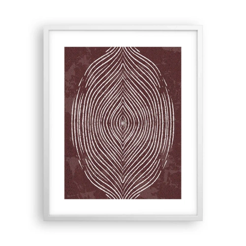 Poster in een witte lijst - De ruimte spreekt - 40x50 cm