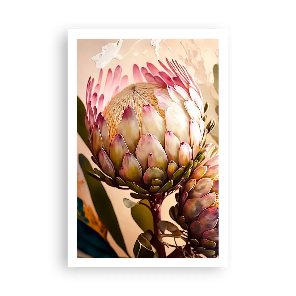 Poster - Teeder omarmd - 61x91 cm