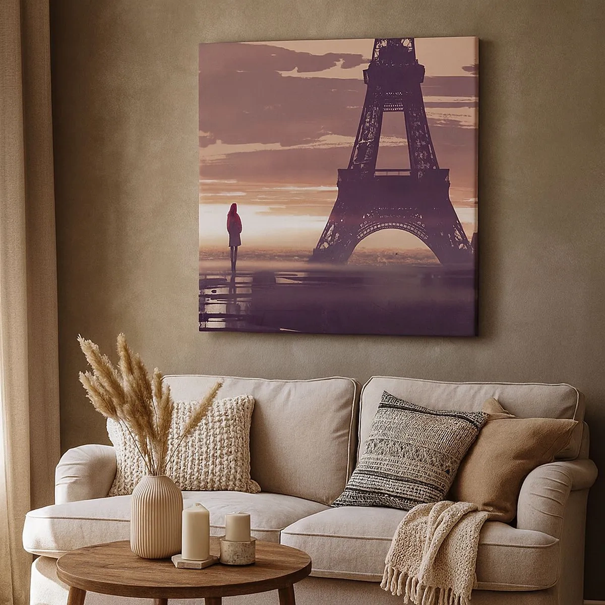 Schilderen op canvas - Slechts twee van hen - 30x30 cm