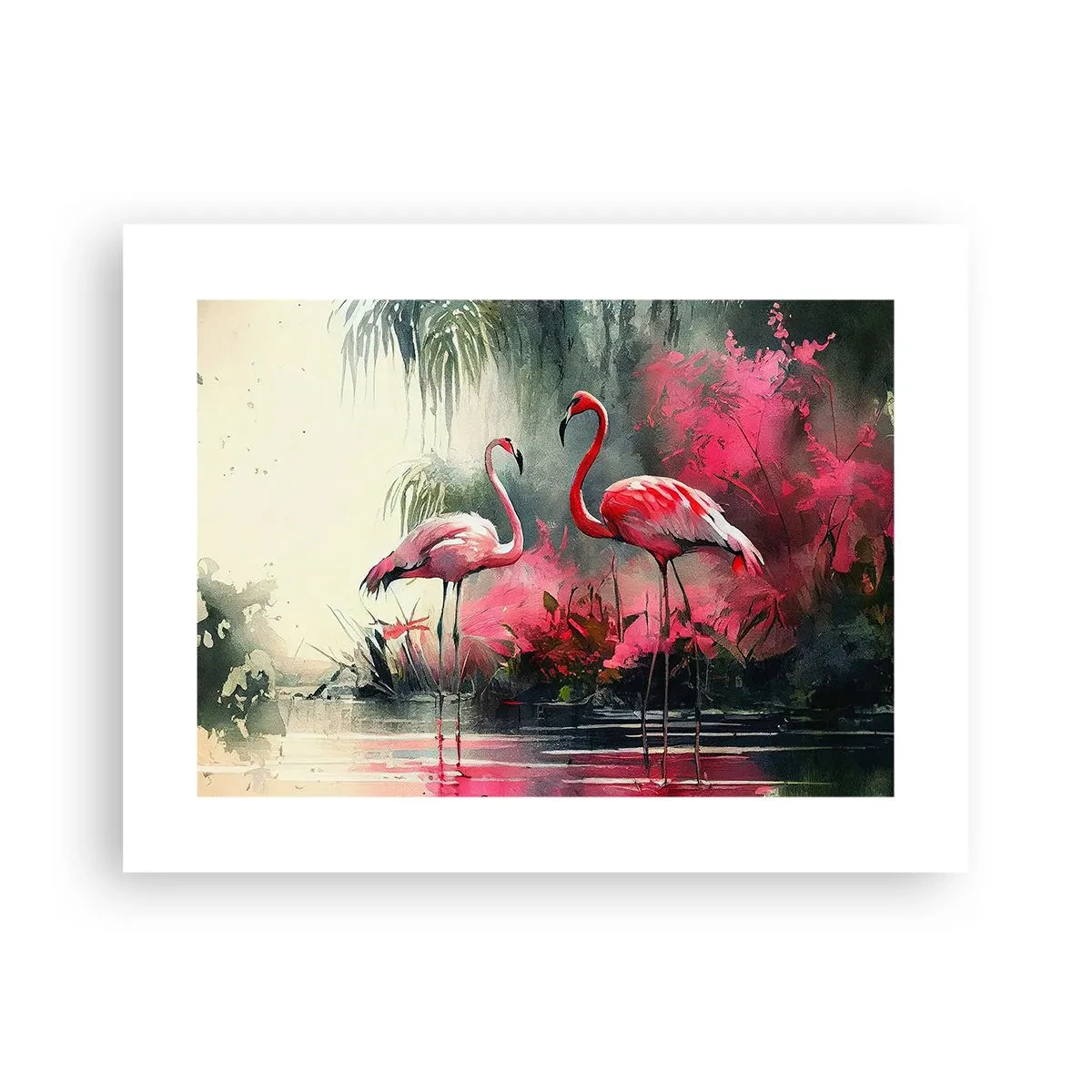 Poster - Een les in natuurlijke gratie - 40x30 cm