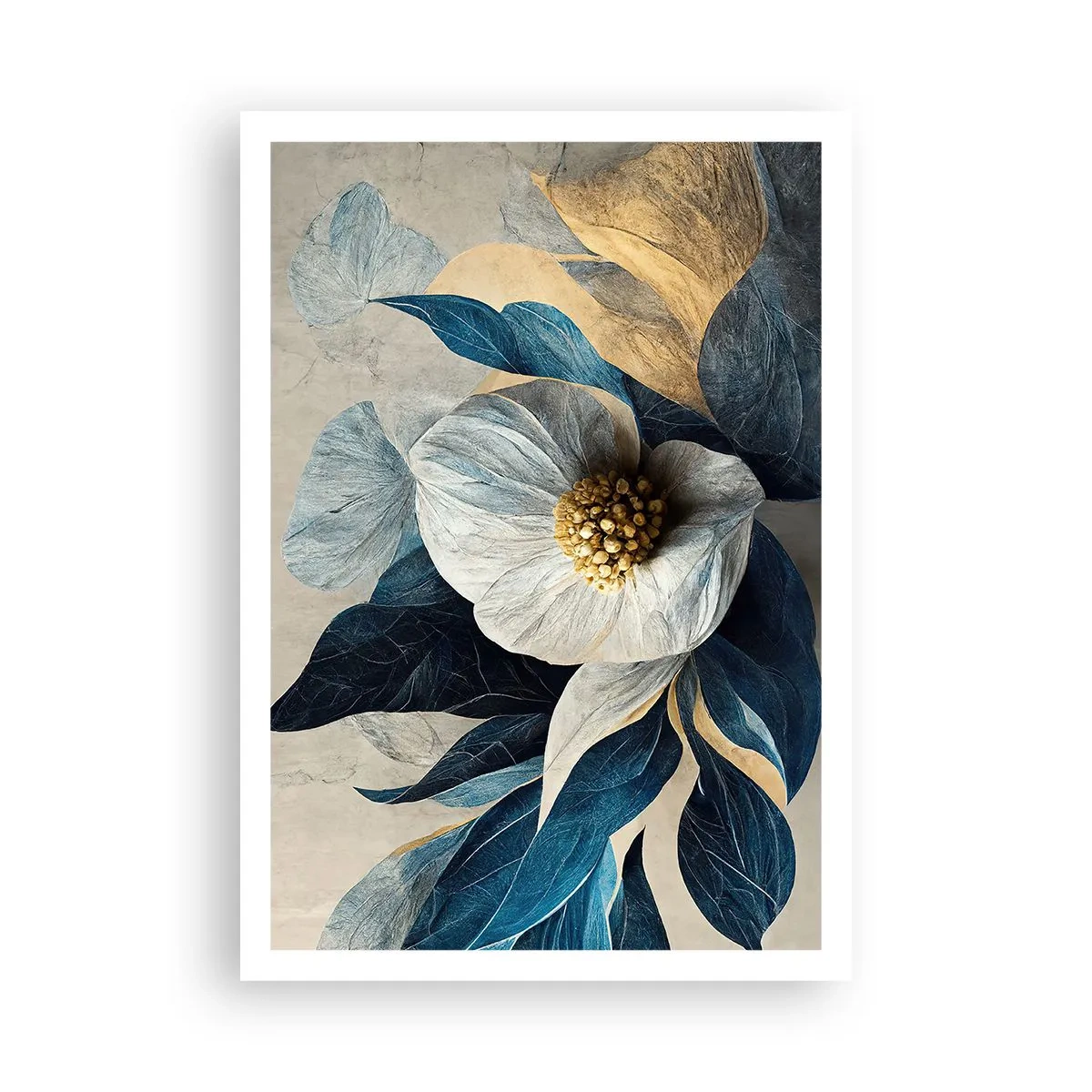 Poster - Hij heeft een hart van goud - 70x100 cm