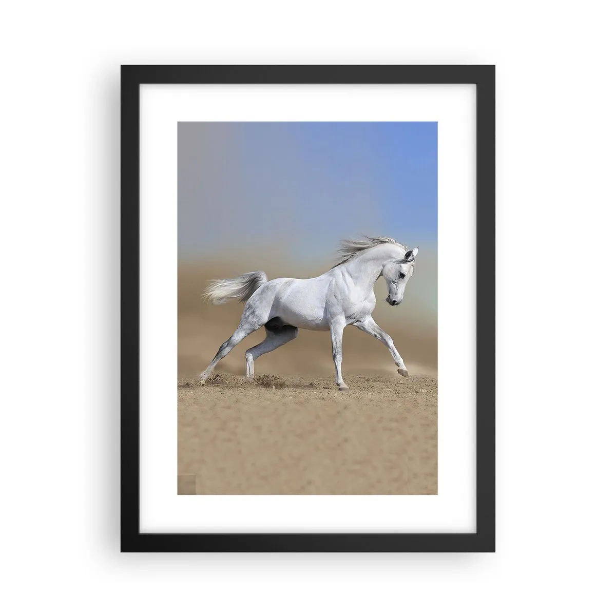 Poster in een zwarte lijst - Het mooiste Arabische sprookje - 30x40 cm