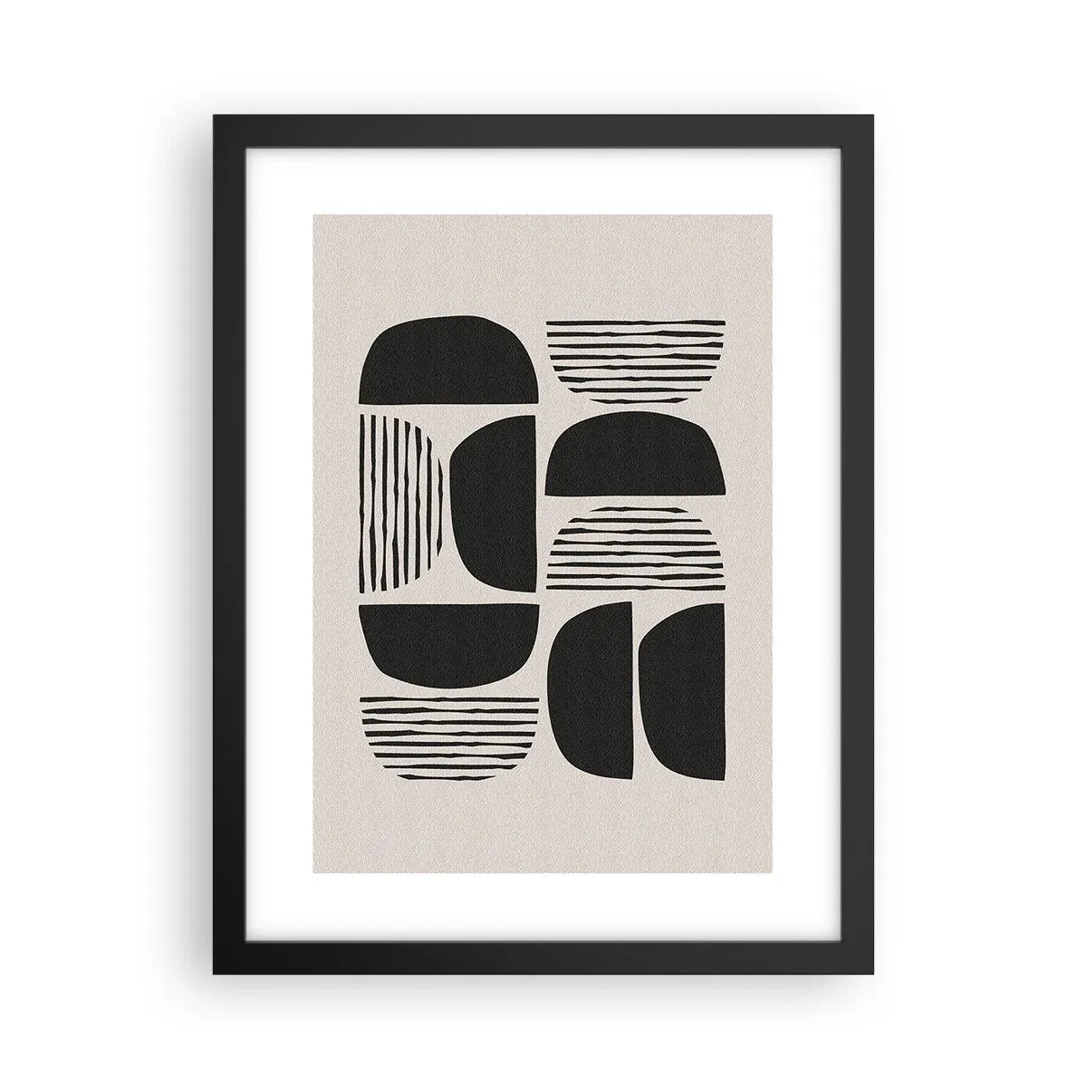 Poster in een zwarte lijst - Halfslachtige deals - 30x40 cm