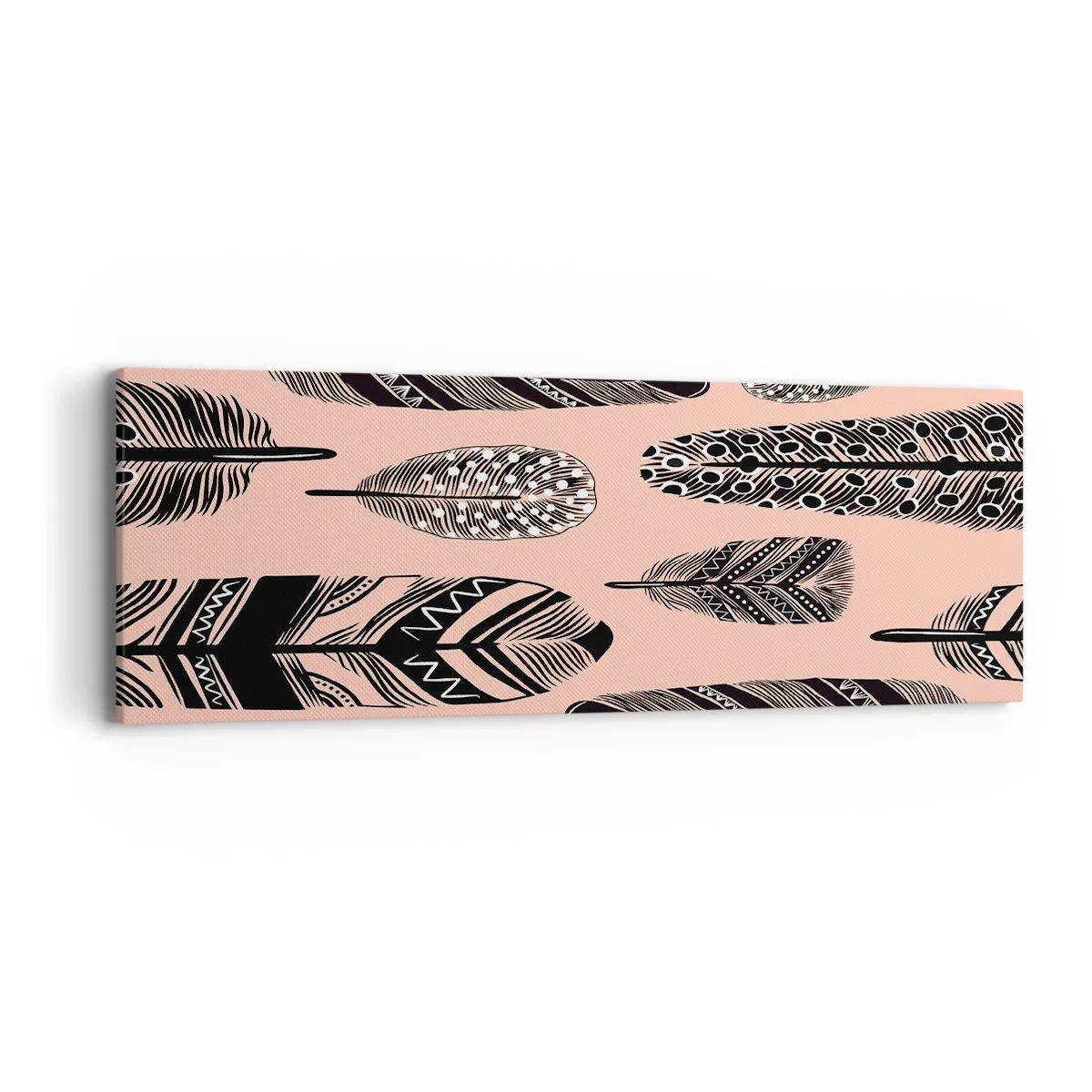 Schilderen op canvas - Indiase collectie - 90x30 cm