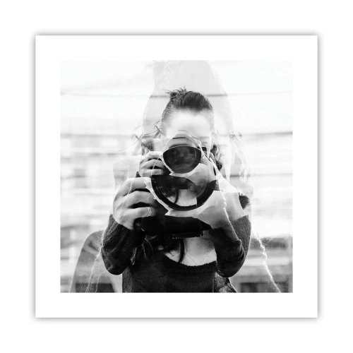 Poster - Maker en materiaal - 40x40 cm