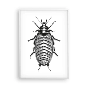 Poster in een witte lijst - Wat een exemplaar! - 70x100 cm