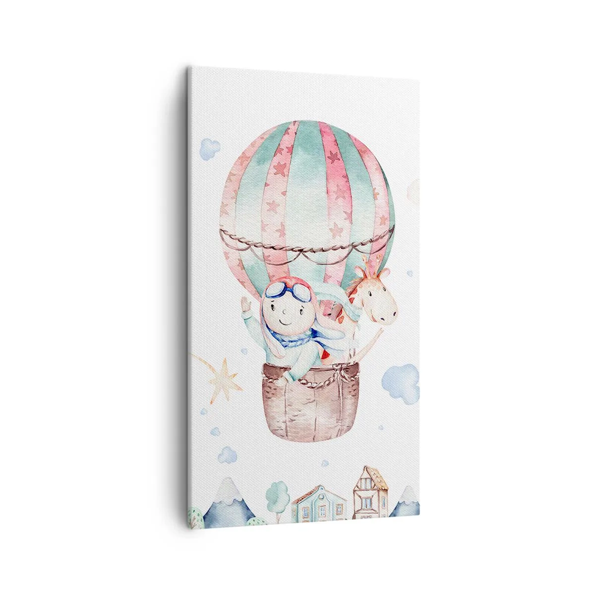 Schilderen op canvas - We zijn zo terug! - 45x80 cm