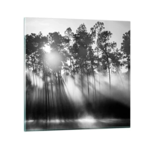 Schilderen op glas - Niet te stoppen zon - 50x50 cm