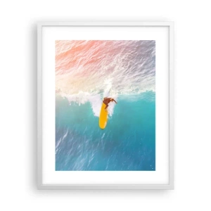 Poster in een witte lijst - De oceaanruiter - 40x50 cm