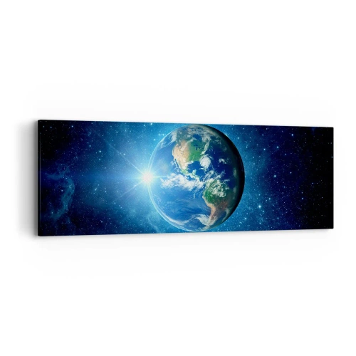 Schilderen op canvas - We zijn in de hemel - 90x30 cm