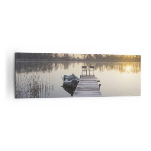 Schilderen op canvas - Ik ben zo terug - 160x50 cm