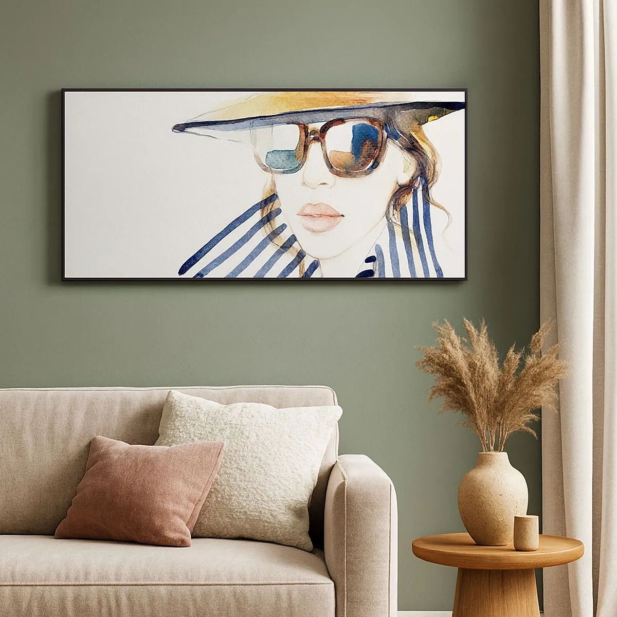 Schilderen op canvas - Florida heet u welkom! - 100x40 cm