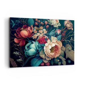 Schilderen op canvas - 19e-eeuwse charme - 120x80 cm