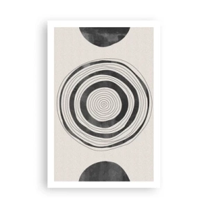 Poster - Wat belangrijk is, is wat er tussenin zit - 61x91 cm