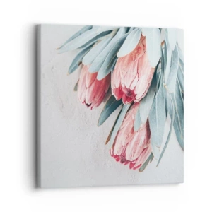 Schilderen op canvas - Schaamt zich voor hun eigen schoonheid - 30x30 cm