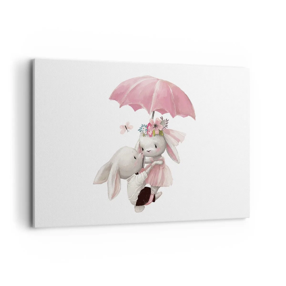 Schilderen op canvas - Dit is liefde - 120x80 cm