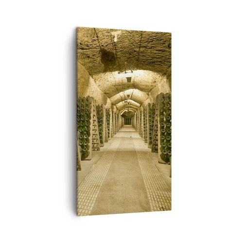 Schilderen op canvas - De geboorte van smaak - 45x80 cm