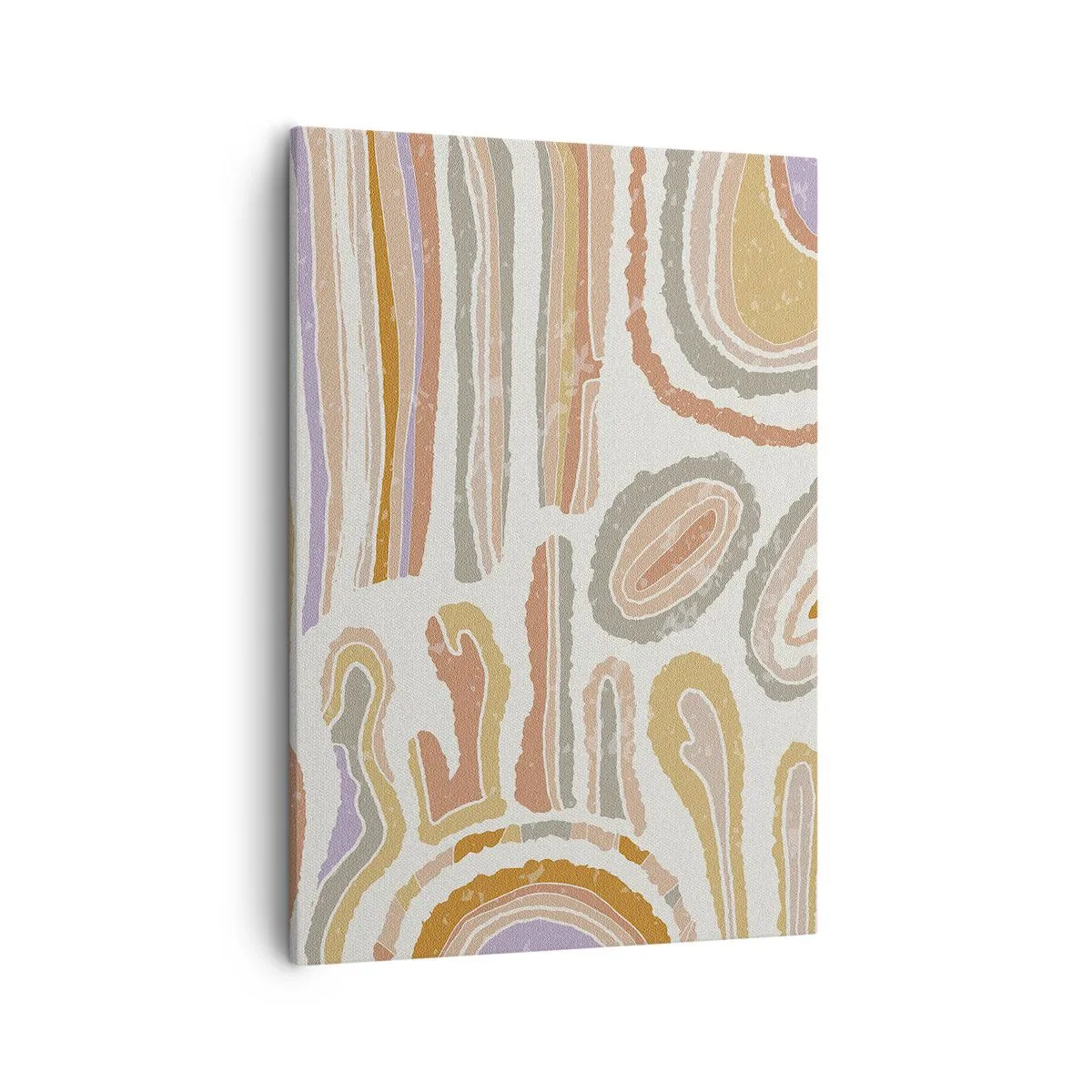 Schilderen op canvas - Kleurrijke doorsneden - 50x70 cm