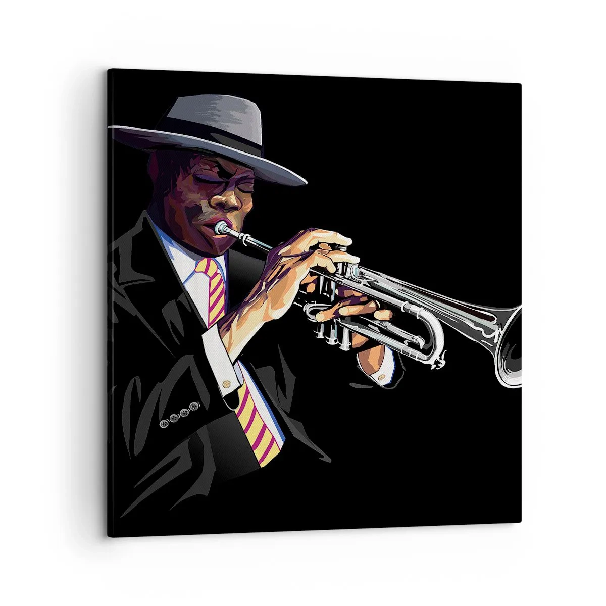 Schilderen op canvas - Charme van oude school - 50x50 cm