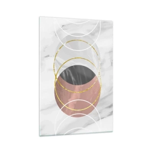 Schilderen op glas - Muziek van de sferen - 70x100 cm