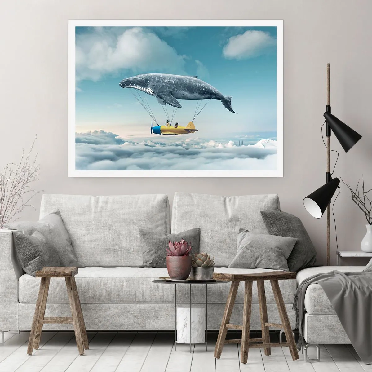 Poster - Waarom niet? - 100x70 cm