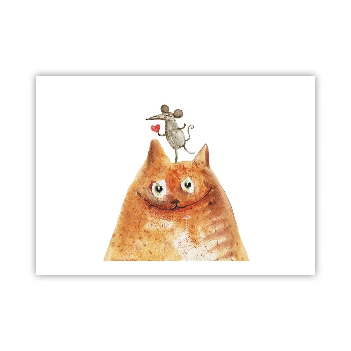 Poster - De paradoxen van de liefde - 70x50 cm