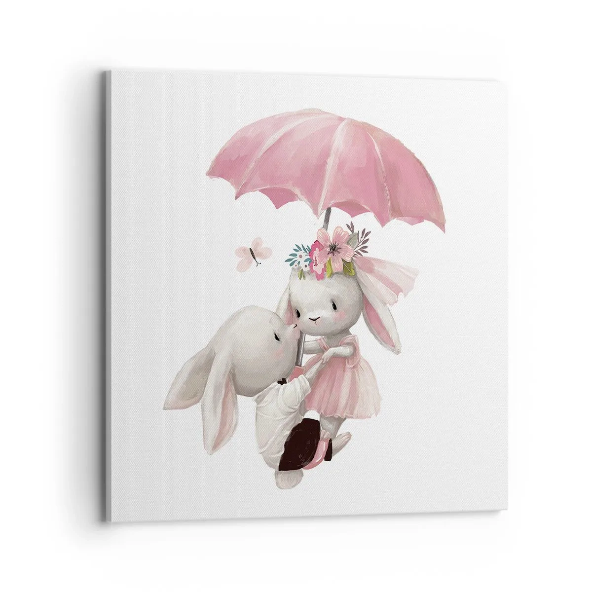 Schilderen op canvas - Dit is liefde - 70x70 cm