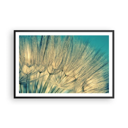 Poster in een zwarte lijst - In afwachting van de wind - 91x61 cm