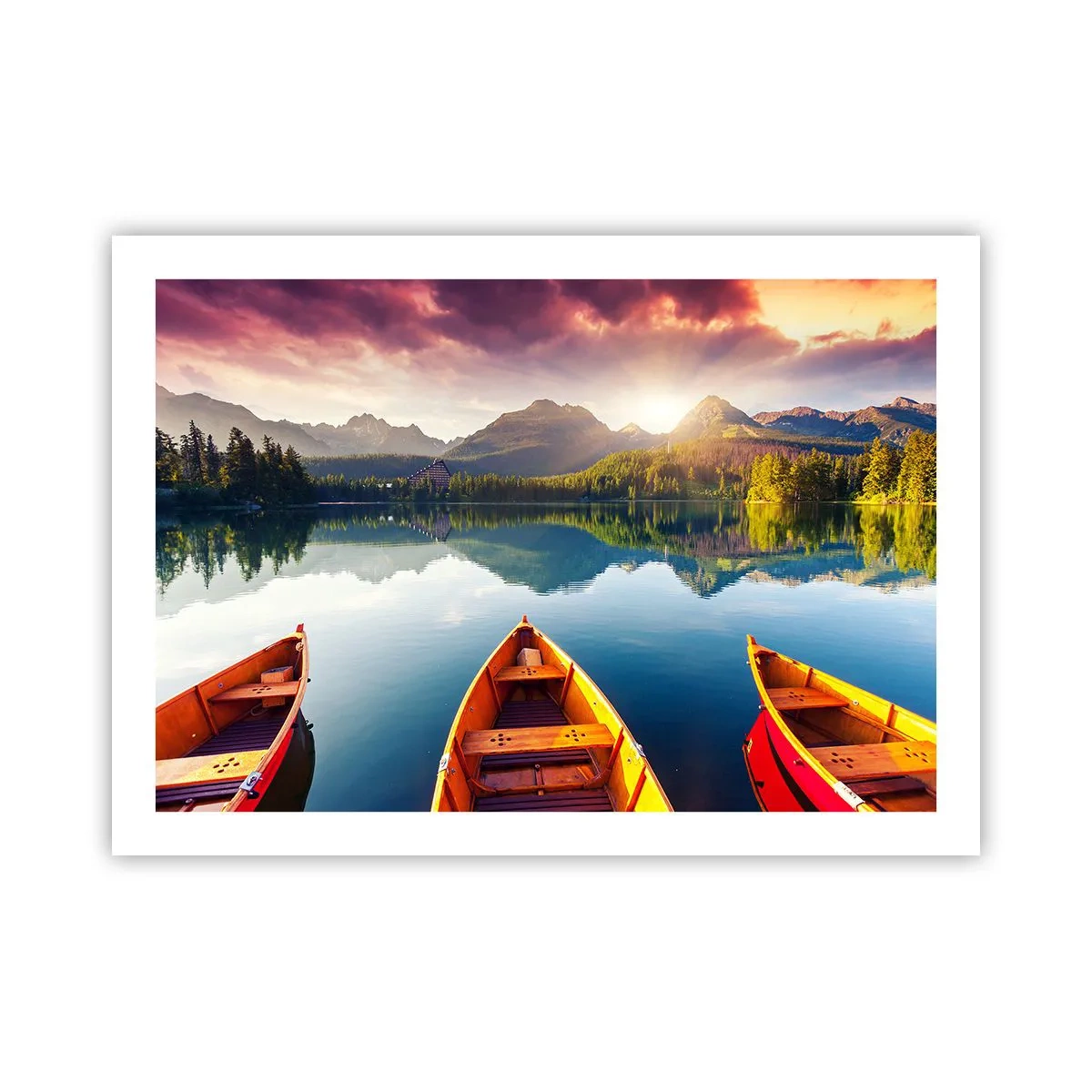 Poster - Niets tegen de natuur - 70x50 cm