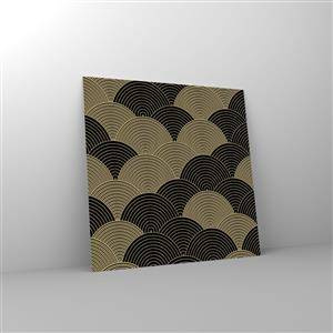 Schilderen op glas - Eenheid in veelheid - 70x70 cm