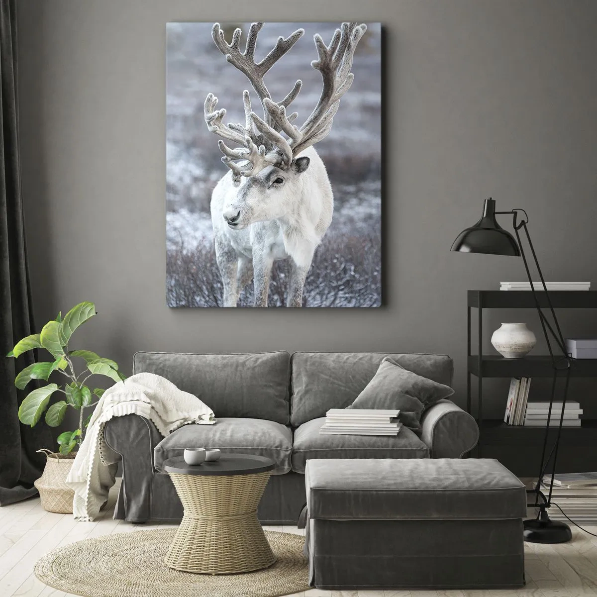 Schilderen op canvas - Portret in de zon - 70x100 cm