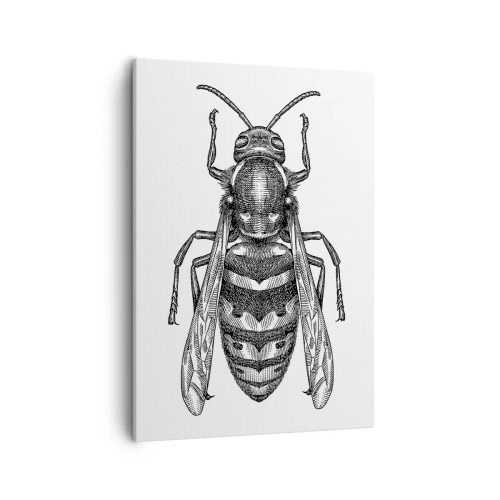 Schilderen op canvas - Van een insectenplaneet - 50x70 cm