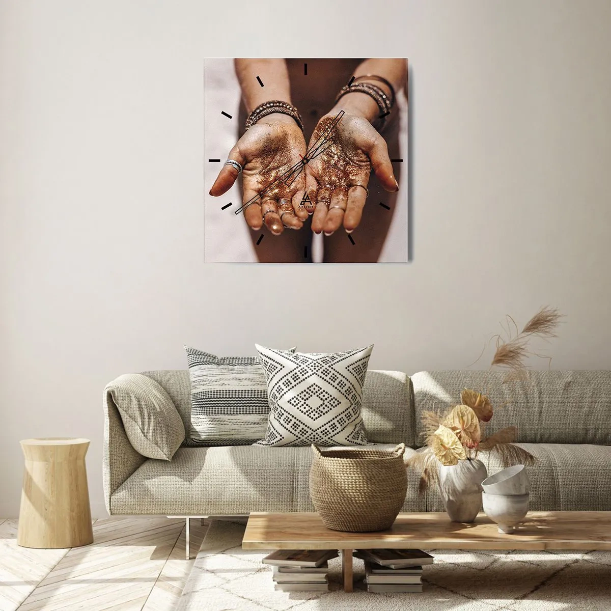 Wandklok - Klok - Een cadeau voor jou - 30x30 cm