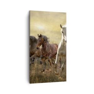 Schilderen op canvas - Lang leve de vrijheid! - 45x80 cm