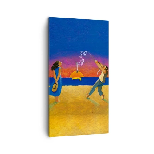 Schilderen op canvas - Meer dan een sterretje uit de lucht - 45x80 cm