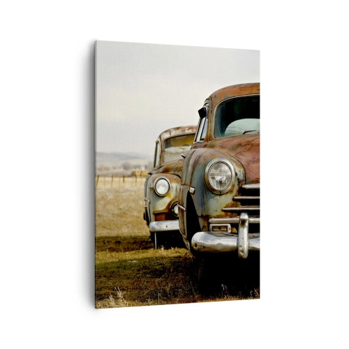 Schilderen op canvas - Een welverdiende rust - 70x100 cm